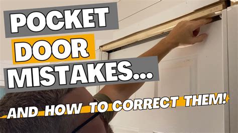 Common Mistakes When Installing Pocket Doors And How To Avoid Them